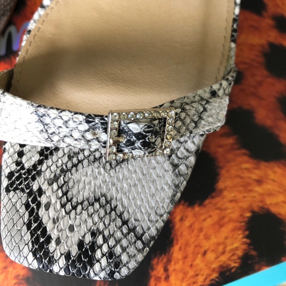 2 for $22🔥Sale Lemonade MILAN Faux Snake Chunky Platforms - Picture 5 of 12